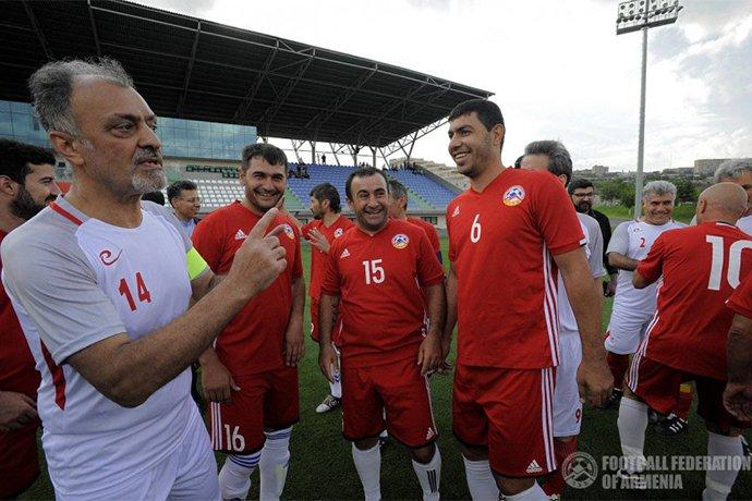 Հայ վետերան ֆուտբոլիստները Իրանի վետերաններին հաղթել են 8:0 հաշվով