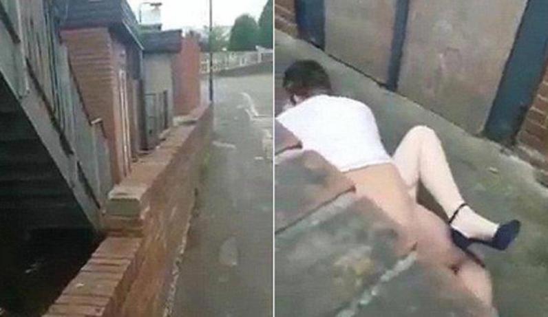 Այլասերված զույգը օրը ցերեկով սեքսով է զբաղվել փողոցում (VIDEO)