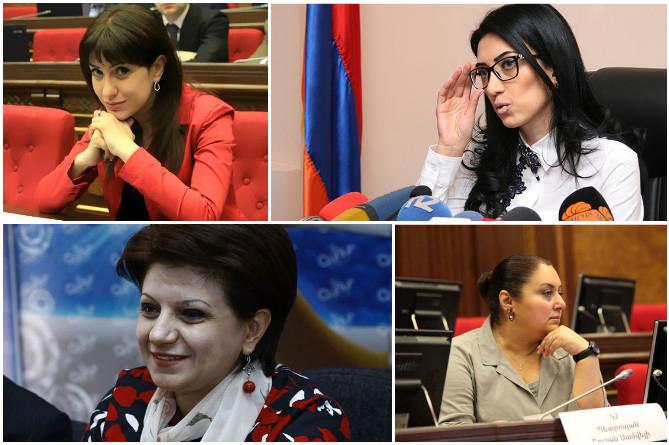Ожесточенная борьба идет между женщинам-членами Республиканской партии Армении