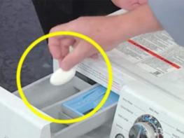 Լվացքի մեքենան հարկավոր է հաճախակի մաքրել կուտակված բակտերիաներից այս միջոցի օգնությամբ